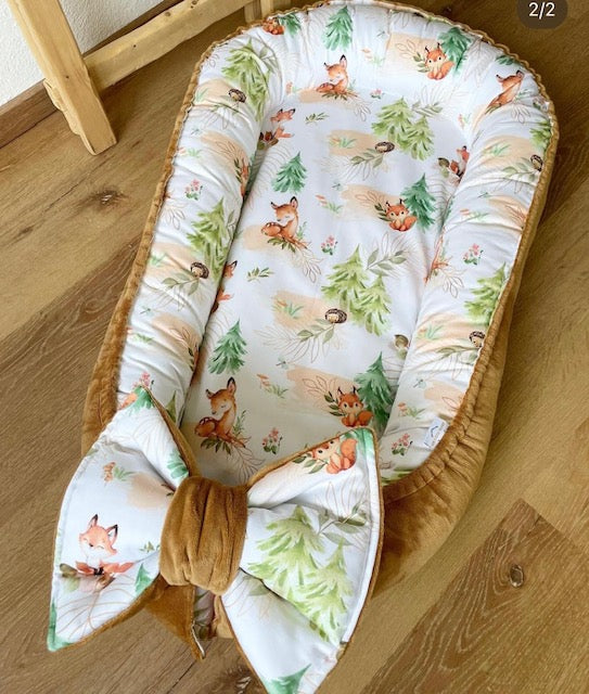 Cocooning Baby fermeture noeud