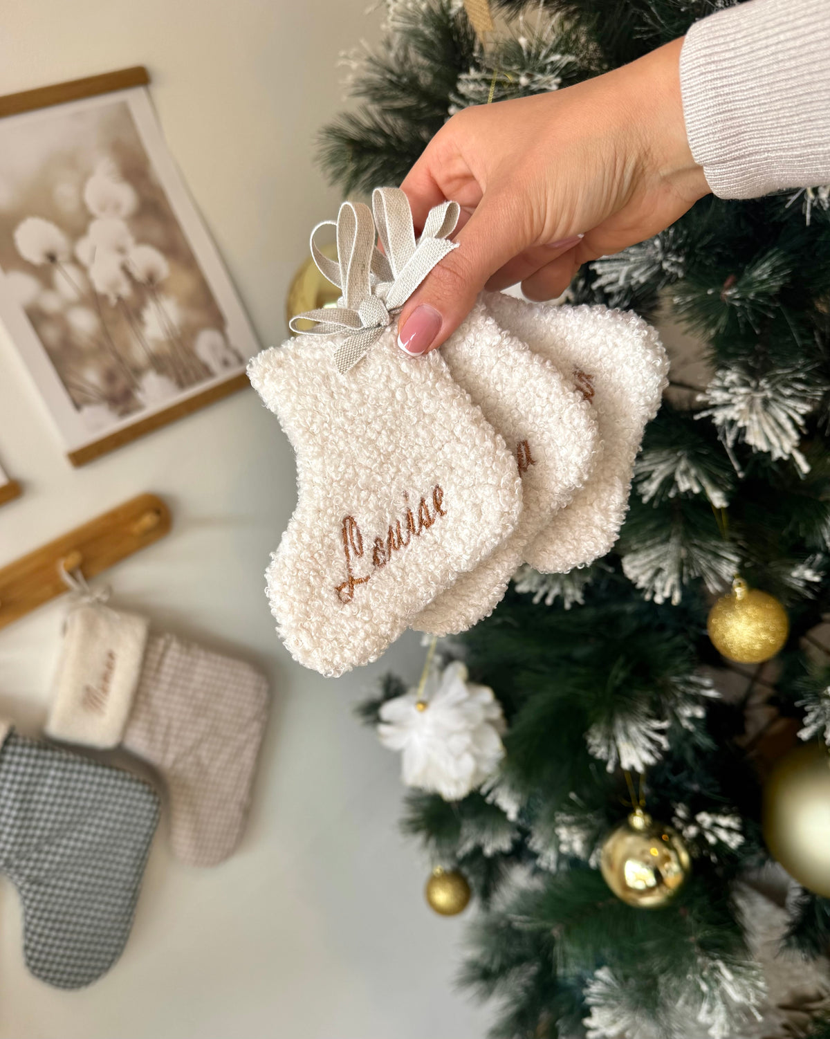 Mini bottes de Noël