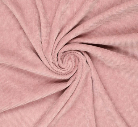 Velours vieux rose claire